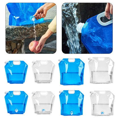 5/10L Portable Camping Water Bag