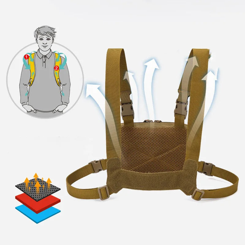 Men's TacticalChest Bag