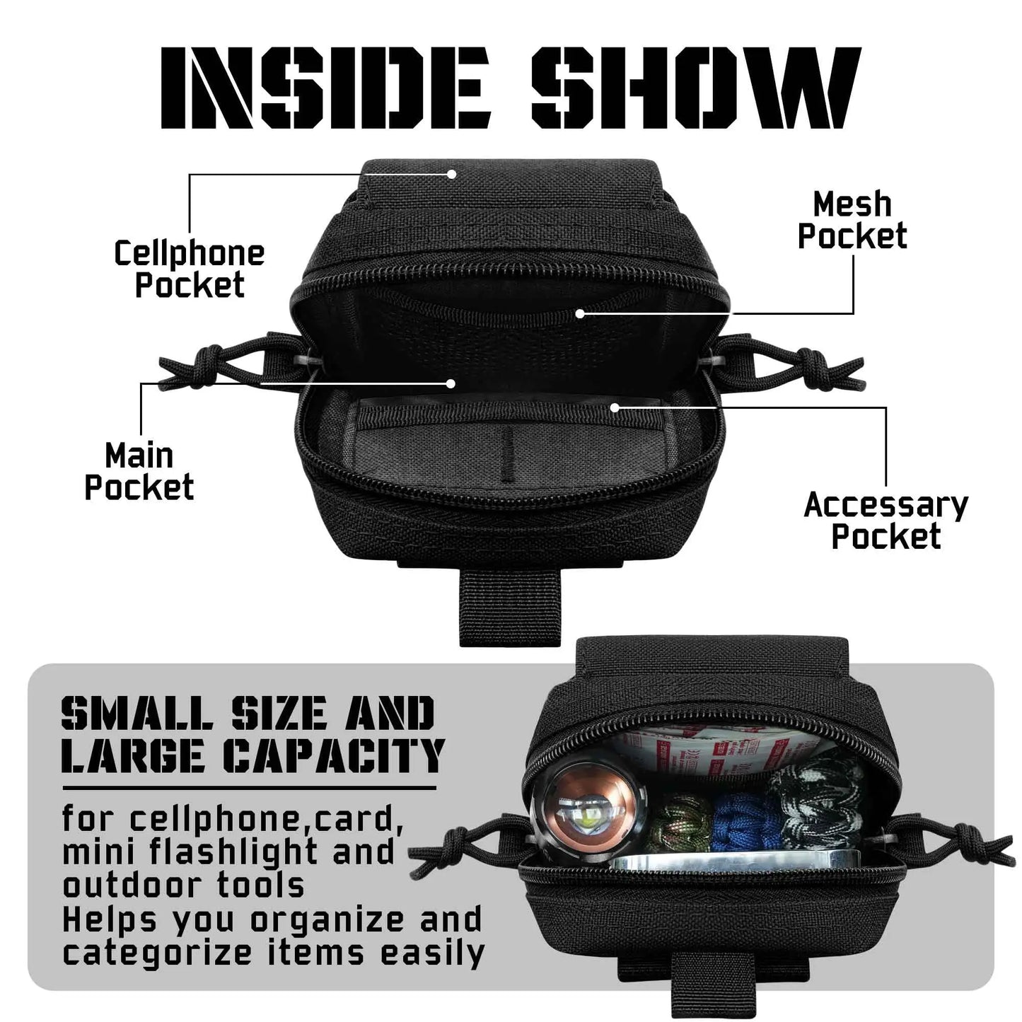 Tactical Molle Pouch Waist Bag