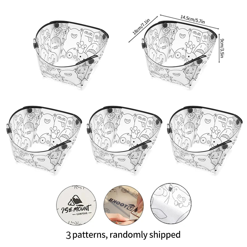 Outdoor Folding Lightweight Tableware