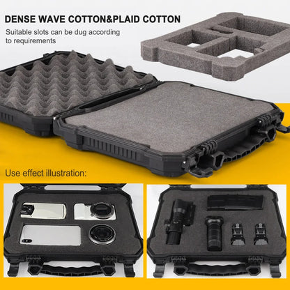 Hard Shell Waterproof Dustproof Safety Carrying Storage Case with Foam Padded