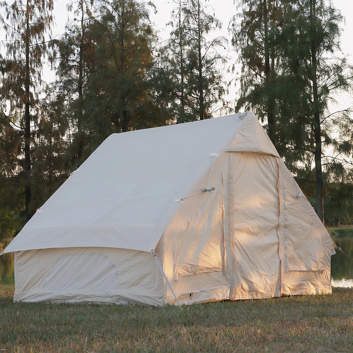 Inflatable 4 Season Portable Glamping Tent for 4-6 People