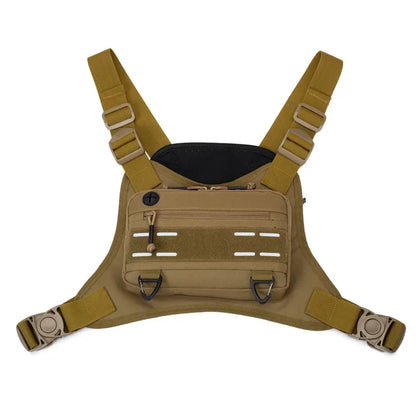 Tactical Vest Chest Bag Camping Backpack