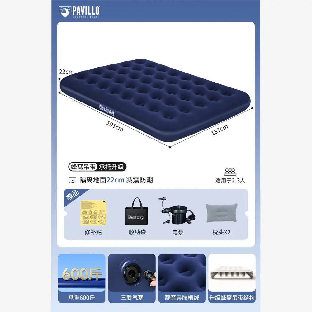 Camping King Size Portable Outdoor Inflatable Bed
