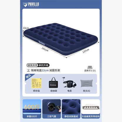 Camping King Size Portable Outdoor Inflatable Bed