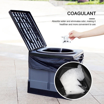 48Pcs Portable Camping Toilet