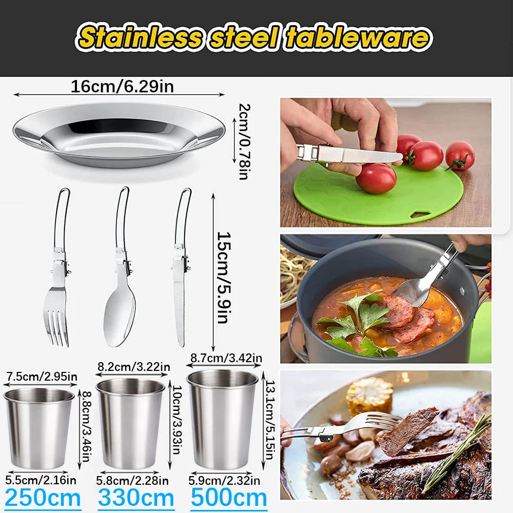 Camping Cooking set Camping Cookware