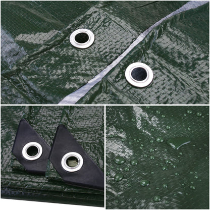 Large Waterproof Heavy Duty 5x4m/3x2m Tarp Rain Cover