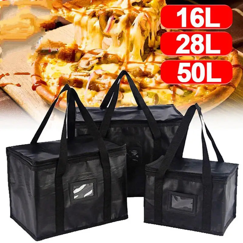 Portable Large Food Delivery Insulated Bags