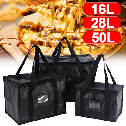 Portable Large Food Delivery Insulated Bags