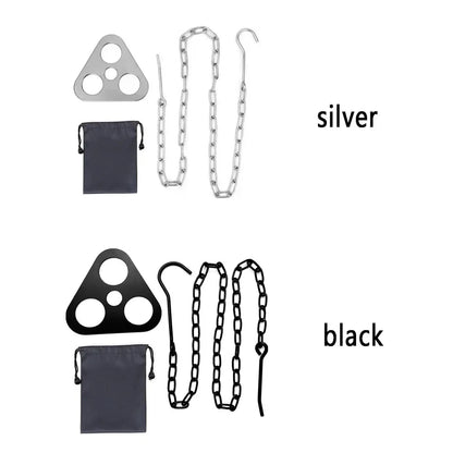 Camping Hanging Tripod Pot Rack Hanger
