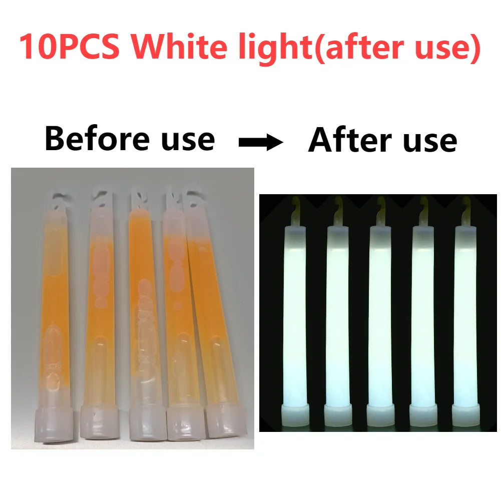 5/10pcs Survival Kit Military Glow Light Stick