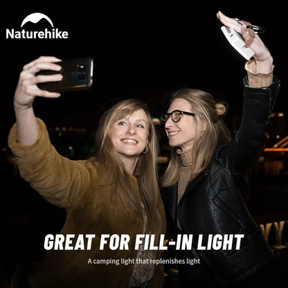 Naturehike New Camp Light Portable Emergency Lighting LED Light Multi-functional Rechargeable Outdoor Hiking Camping Light