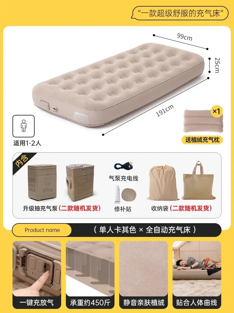 Indoor Cushion Portable Inflatable Bed Camping Outdoor