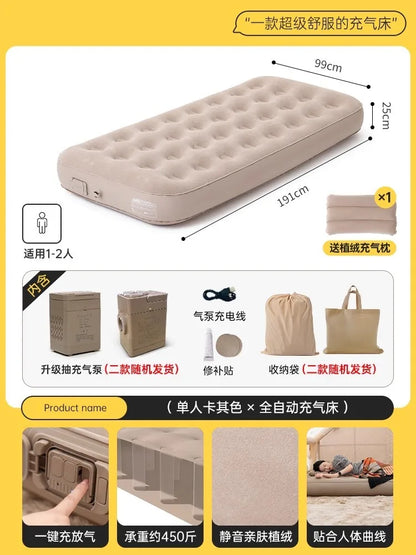 Indoor Cushion Portable Inflatable Bed Camping Outdoor