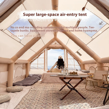 Inflatable Tents For4/6/8 Person Family Camping Inflatable