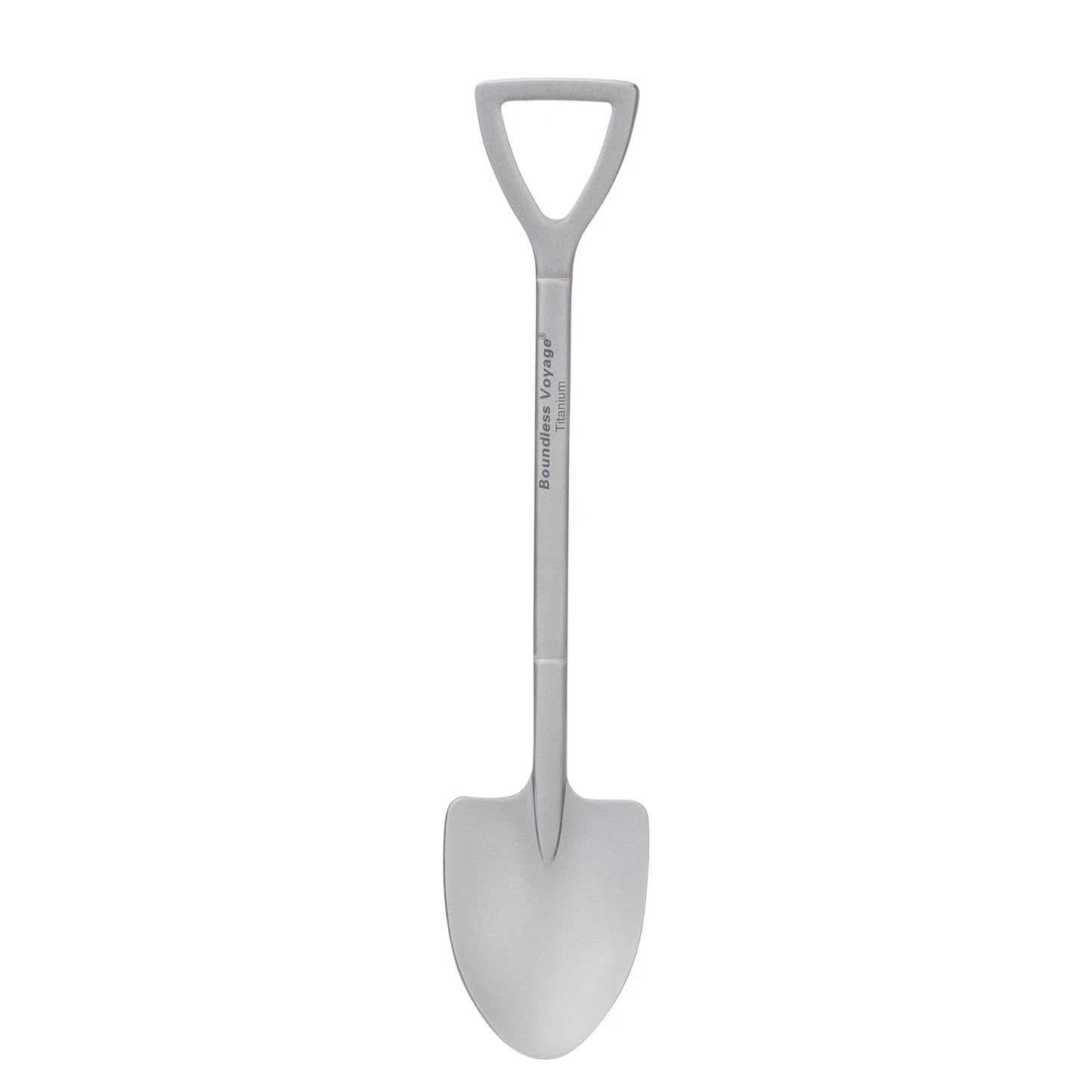 Boundless Voyage Mini Shovel Spoon Titanium Creative Cute Dessert, Ice Cream, Fruit Spoon Lightweight Tableware Party Supplies