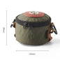 Camping Protective Cover Cotton Linen Outdoor Gas Tank Case