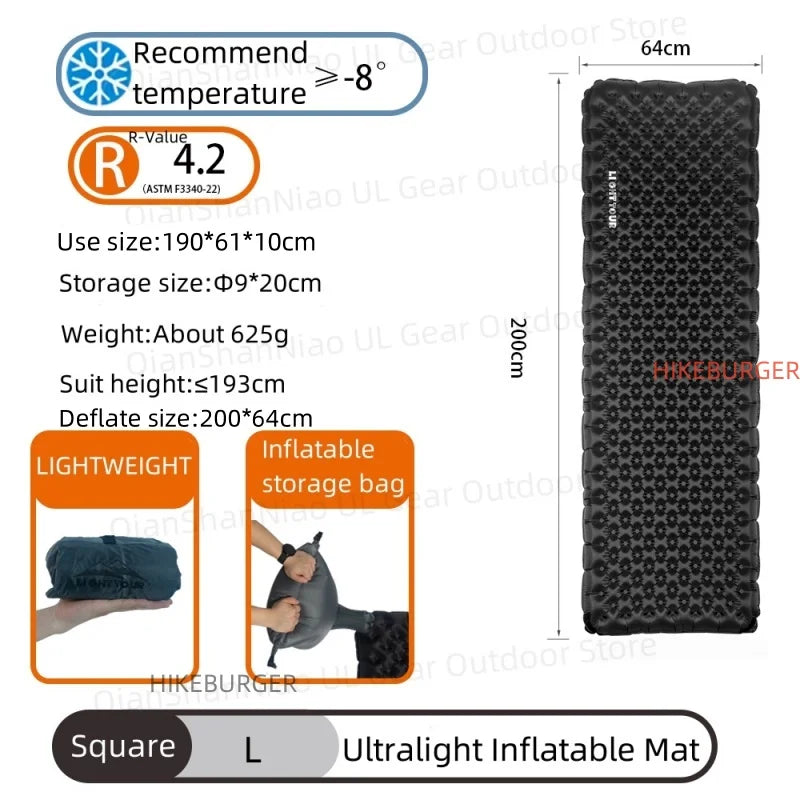Outdoor Camping Sleeping Inflatable Mat