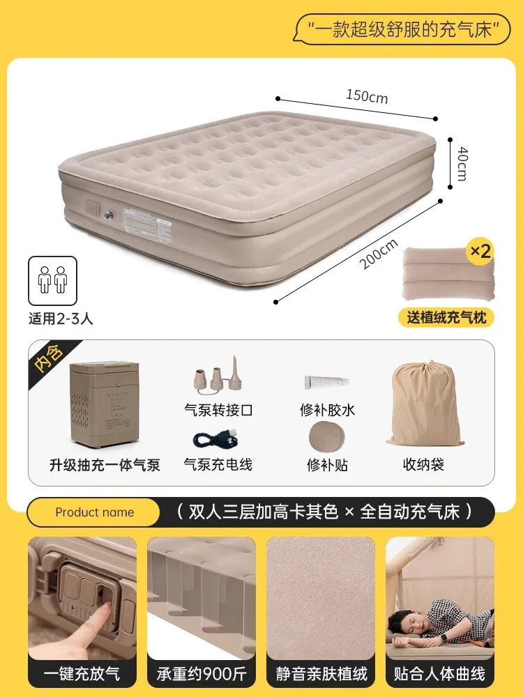 Indoor Cushion Portable Inflatable Bed Camping Outdoor