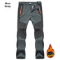 Thick Warm Fleece Hiking Pants Men