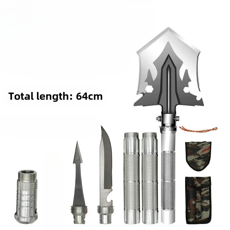 Outdoor Multifunctional Folding Shovel
