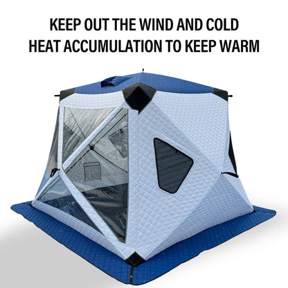 Outdoor Winter Fishing Tent For Camping 3-4 Person With Windows