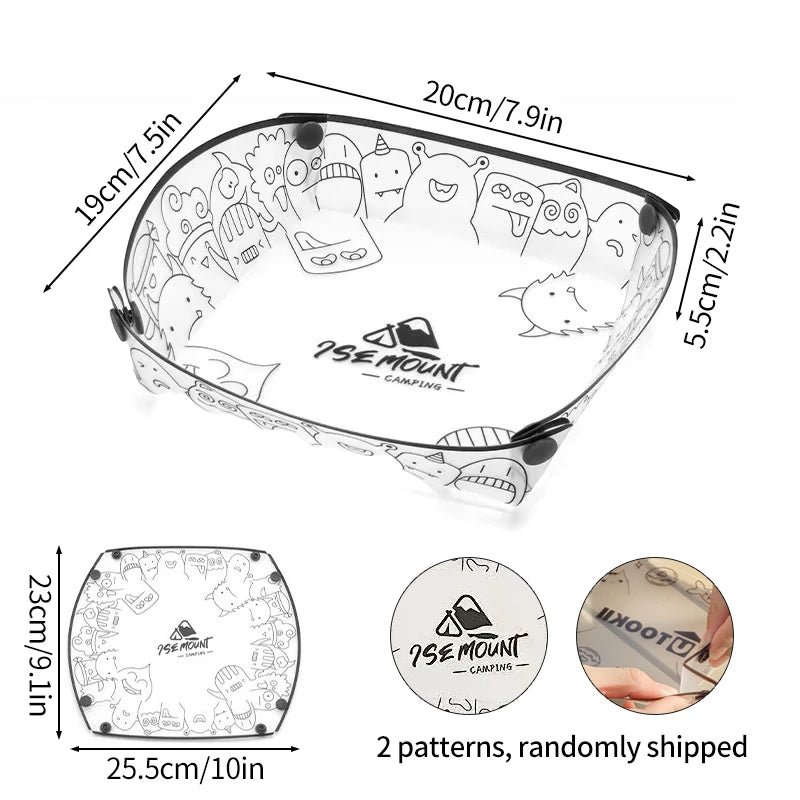 Outdoor Folding Lightweight Tableware