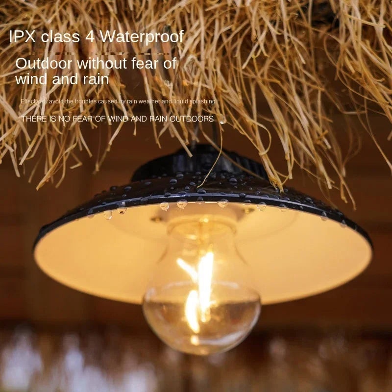 Portable Camp Lantern Type-C Rechargeable Hanging Light