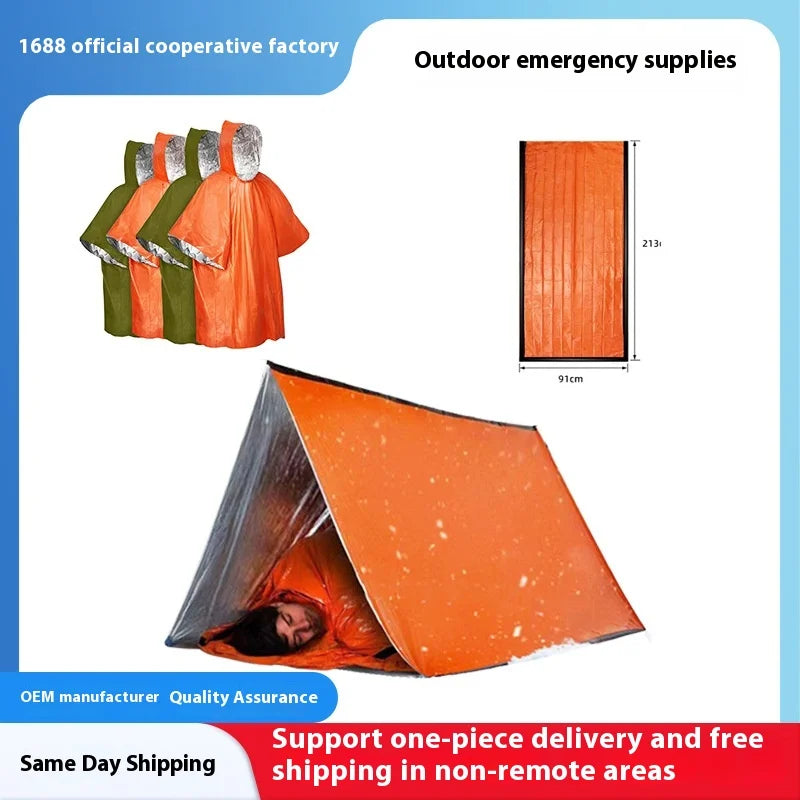 Outdoor PE Emergency Tent Portable
