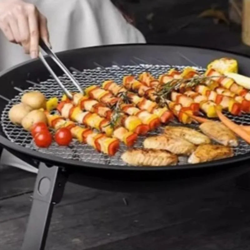 Outdoor Camping Cooking Wood Stove
