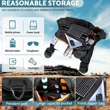 Outdoor Chest Bag For Men Front Rig Pouch