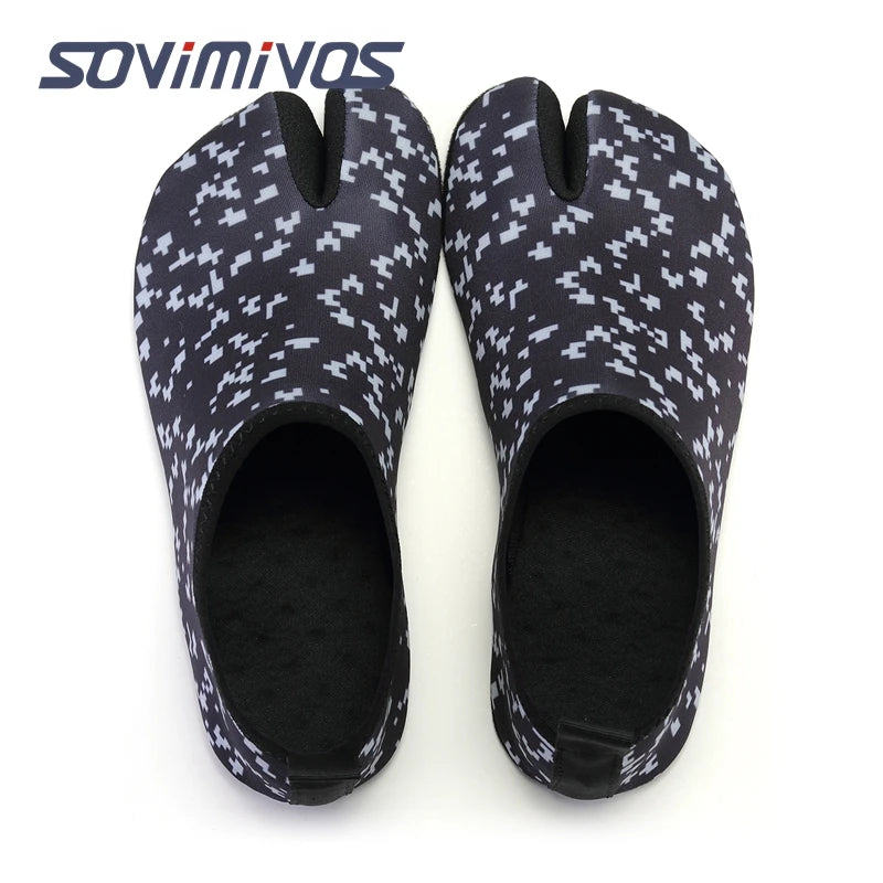 Outdoor Men and Women 2 Toes Walking Hiking Shoes Aqua Shoes