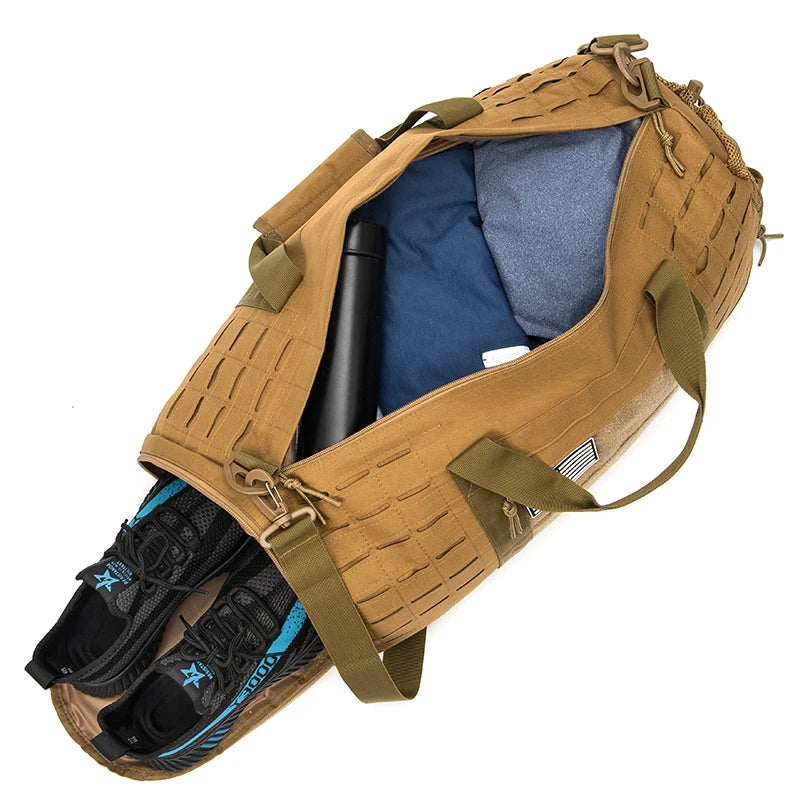 40L Sport Gym Bag Tactical Travel Duffle Bag