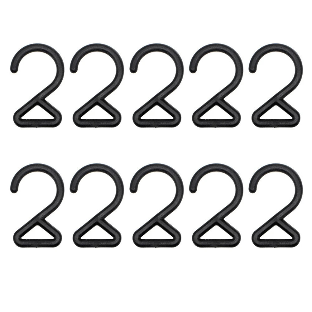 10Pcs Triangle Storage Hook Z-Shaped Portable Camping Hangers