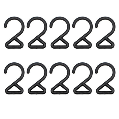 10Pcs Triangle Storage Hook Z-Shaped Portable Camping Hangers