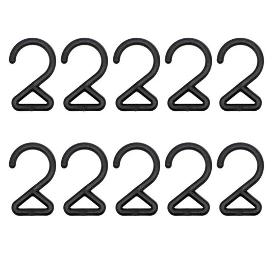 10Pcs Triangle Storage Hook Z-Shaped Portable Camping Hangers