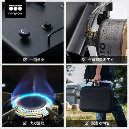 Frying pan Propane Butane Furnace flat Folding Gas Furnace