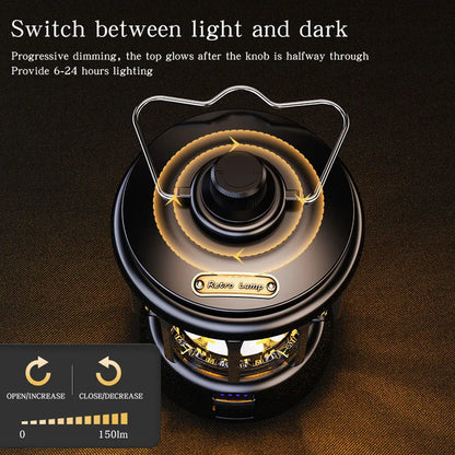 Outdoor Camping Light Retro Portable Handheld Light Waterproof Pendant Light Outdoor Atmosphere Light Special Offer