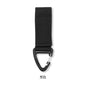 1pc Steel Wire Tactical Automatic Retractable Buckle Rope
