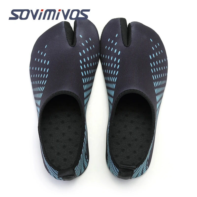 Outdoor Men and Women 2 Toes Walking Hiking Shoes Aqua Shoes
