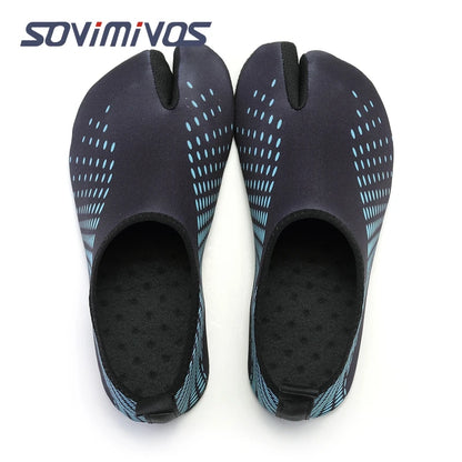 Outdoor Men and Women 2 Toes Walking Hiking Shoes Aqua Shoes