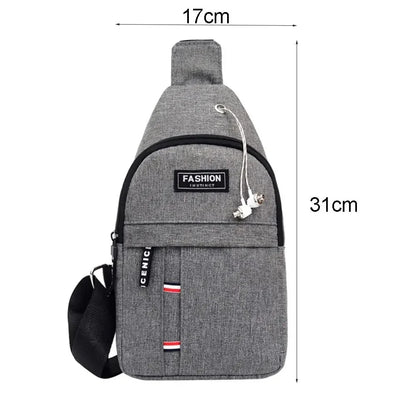 Men's Waterproof Large-Capacity Fanny Pack