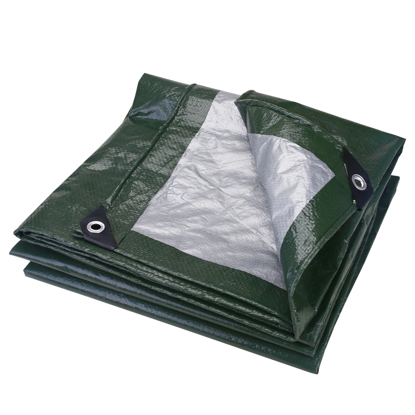 Large Waterproof Heavy Duty 5x4m/3x2m Tarp Rain Cover