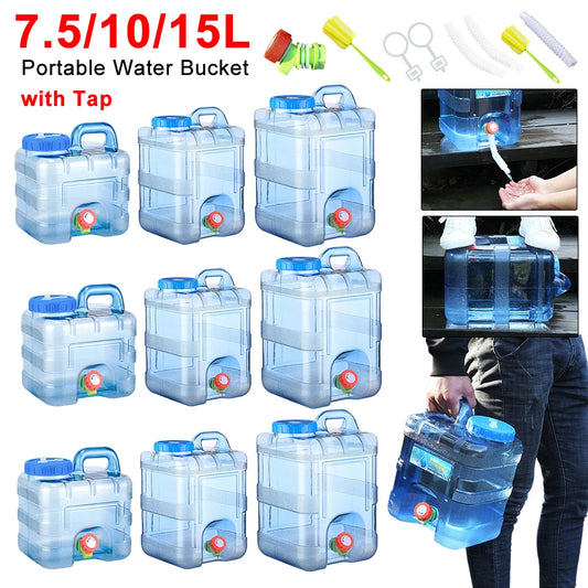 7.5/10/15L Drinking Water Container with Spigot
