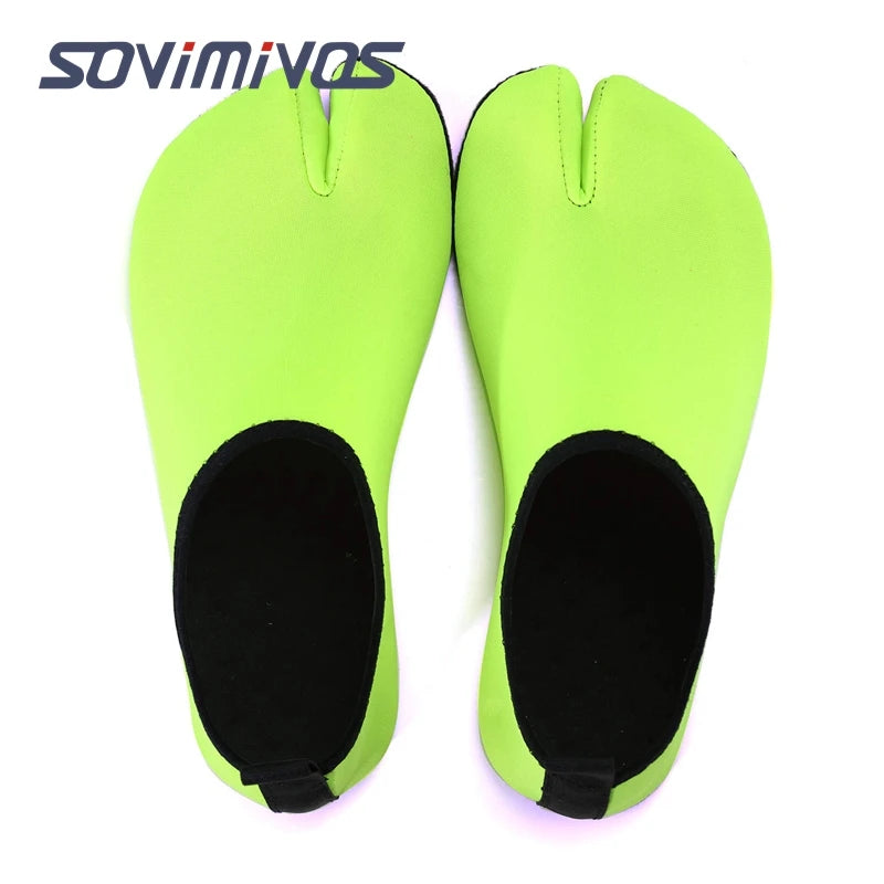 Outdoor Men and Women 2 Toes Walking Hiking Shoes Aqua Shoes