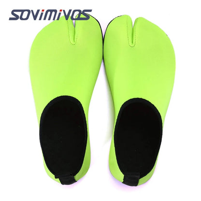 Outdoor Men and Women 2 Toes Walking Hiking Shoes Aqua Shoes