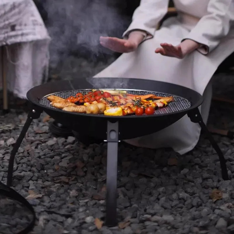 Outdoor Camping Cooking Wood Stove