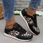 Low Cut Leopard Print Sports and Leisure Shoes for Women