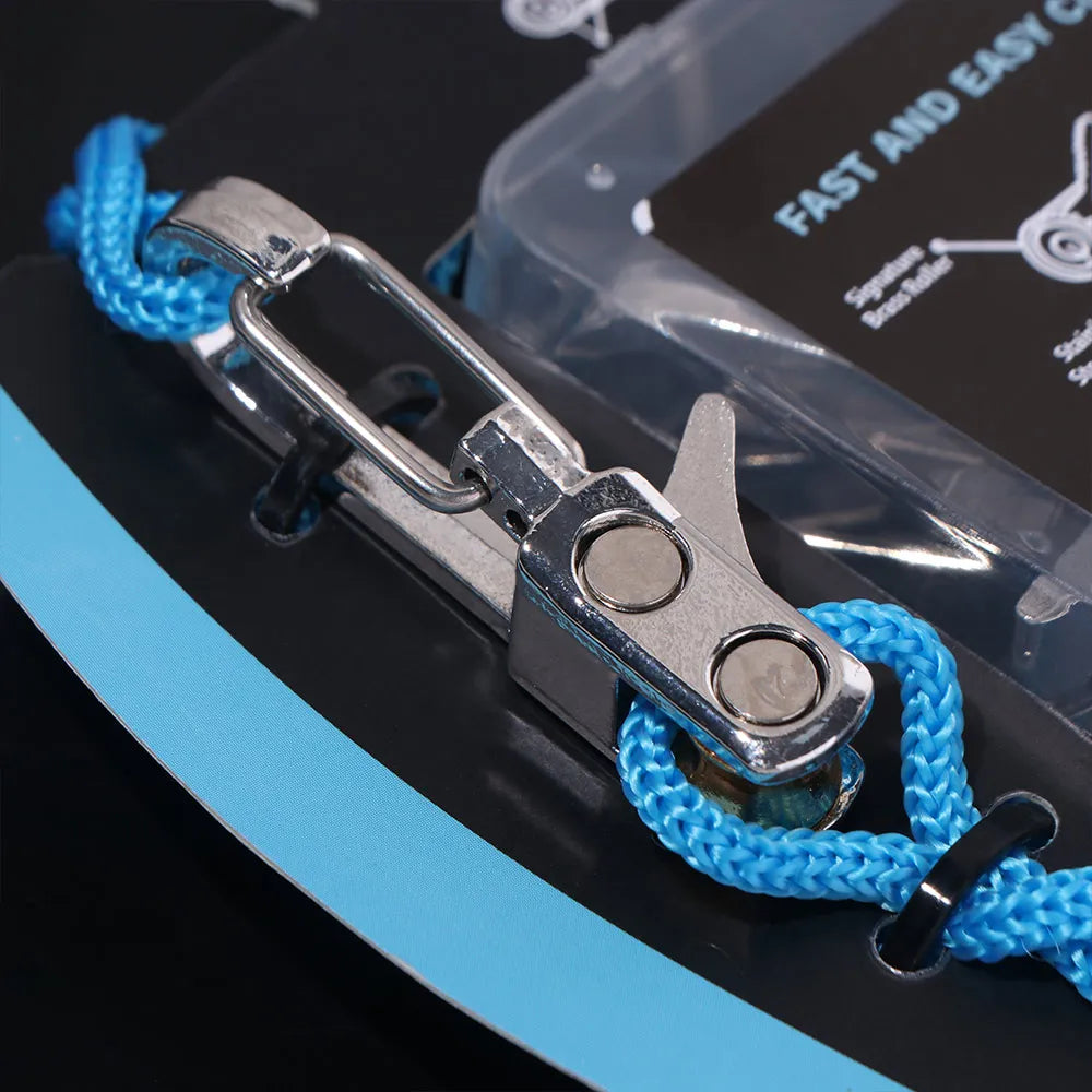 Lock Buckle Rope with Roller Tensioner 6 Hooks
